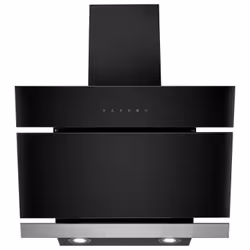 The details This chic cooker hood boasts an angular black design with a stainless-steel trim to instantly transform your kitc ...