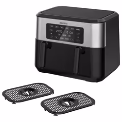  The details A replacement/spare basket grill for eiQDUALAIR. This part is compatible with electriQ Dual Zone Air Frye ...