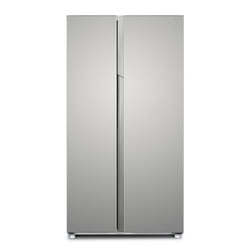 electriQ 525 Litre Side-by-Side American Fridge Freezer - Stainless st