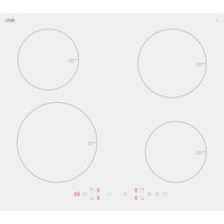 electriQ 60cm 4 Zone Plug In Induction Hob - White