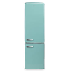 electriQ 244 Litre 60/40 Freestanding Fridge Freezer - Blue