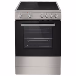 Stainless-steel freestanding Cooker with Ceramic HobUpgrade your kitchen with a freestanding cooker that blends style. perfor ...