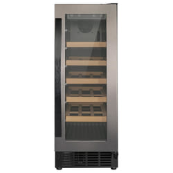 electriQ 18 Bottle Capacity 30cm Freestanding Under Counter Wine Coole