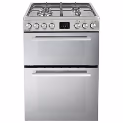 Stand out features Double Oven Cooker This double oven cooker has 2 ovens each with a grill a large 68L fan oven and a 3 ...