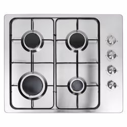 What stands out Four burners of varying sizes are perfect so you can use a wide range of pots and pans Automatic ignition he ...