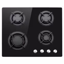 What stands out Add style to your kitchen with the gas-on-glass design Four burners give you plenty of space as you cook Dur ...