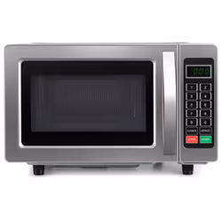 What stands out Flatbed Microwave- There's no turntable so you've got plenty of room to reheat an entire meal or m ...