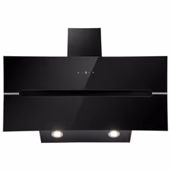 The details This electriQ Angled cooker hood makes a sleek addition to any kitchen. Its slim black. unbranded design not only ...