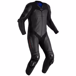 RST Pro Series Evo Airbag One Piece Motorcycle Leather Suit, black, Size L for Men