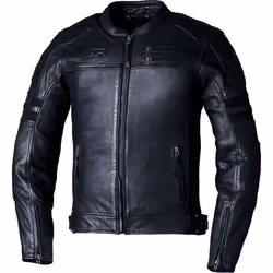 RST IOM TT Hillberry 2 CE Leather Jacket Black - UK 50