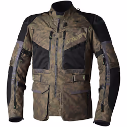 RST Ranger Motorcycle Textile Jacket, green-brown, Size L for Men