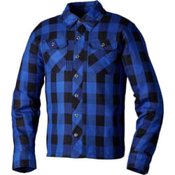 RST Lumberjack Motorcycle Shirt, blue, Size XL for Men