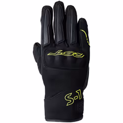 RST S1 Mesh Motorcycle Gloves, black-yellow, Size M for Men