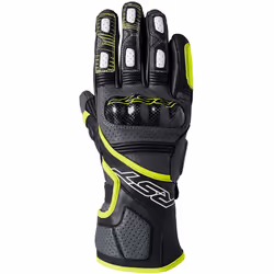 RST Fulcrum Motorcycle Gloves, black-yellow, Size L for Men