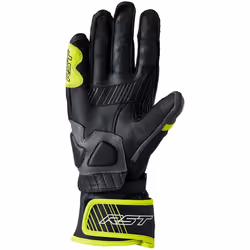 RST Fulcrum Motorcycle Gloves, black-yellow, Size L for Men