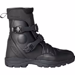 RST Adventure-X Mid WP Motorcycle Boots, black, Size 41 for Men