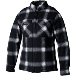 RST Brushed Ladies Motorcycle Shirt, black-white, Size XS for Men