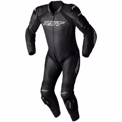 RST Tractech Evo 5 CE Leather Suit Black / Black / Black - UK 50