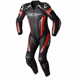 RST Tractech Evo 5 CE Leather Suit Red / Black / White - UK 44