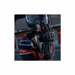 RST Tractech Evo 5 CE Leather Suit Red / Black / White - UK 46