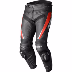 RST Tractech EVO 5 Motorcycle Leather Pants, black, Size 2XL for Men
