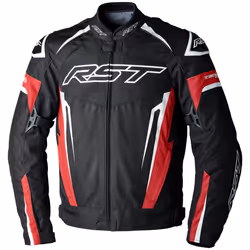 RST Tractech Evo 5 CE Textile Jacket Red / Black / White - UK 44