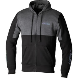 RST Team Zip Hoodie, black-grey, Size XL for Men