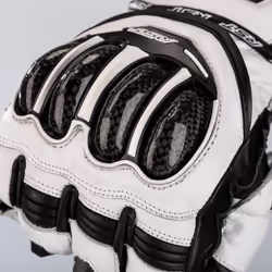 RST TracTech Evo 4 Ladies Motorcycle Gloves, black-white, Size L for Women