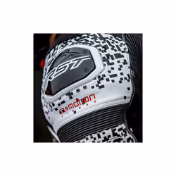 RST Pro Series Evo Airbag CE Leather Suit White / Black - UK 38