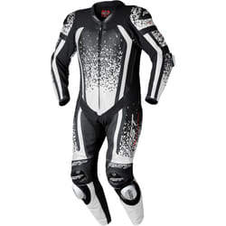 RST Pro Series Evo Airbag One Piece Motorcycle Leather Suit, black-white, Size 3XL for Men