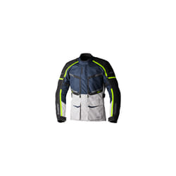 RST Maverick Evo Motorcycle Textile Jacket, blue-silver, Size 3XL for Men