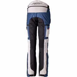 RST Pro Series Adventure-X waterproof Motorcycle Textile Pants, white-red-blue, Size 4XL for Men