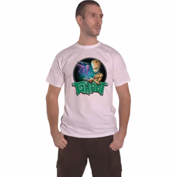 Guardians of the Galaxy T Shirt I am Groot Gaming new Official Marvel Mens White - L, White