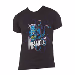 Disney T Shirt Little Mermaid Infamous Ursula new Official Mens Black - L, Black
