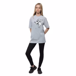 , Grey) Nightmare Before Christmas Kids Scare Champ T Shirt - Large (9/10 Yrs