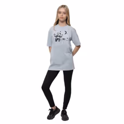 , Grey) Nightmare Before Christmas Kids First Scare T Shirt - Medium (7/8 Yrs