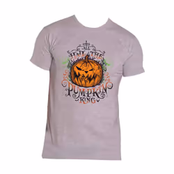 The Nightmare Before Christmas T Shirt All Hail new Official Mens Grey - XL, Grey