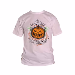 The Nightmare Before Christmas T Shirt All Hail new Official Mens White - L, White