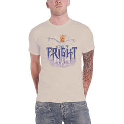 The Nightmare Before Christmas T Shirt King of Fright new Official Mens Natural - L, Natural