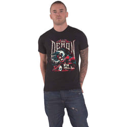 101 Dalmatians T Shirt cruella Speed Demon Logo new Official Disney Unisex Black - L, Black