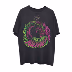 Maleficent T Shirt Sleeping Beauty Mistress of Mayhem Official Disney Unisex - M, Black