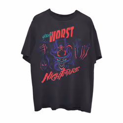Princess & The Frog T Shirt Dr Facilier Worst Nightmare Official Disney Unisex - M, Black