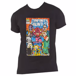 Marvel T Shirt Infinity Gauntlet new Official Mens Black - XXL, Black
