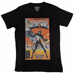 Marvel T Shirt Spiderman Secret Wars new Official Mens Black - M, Black