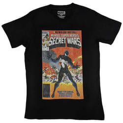 Marvel T Shirt Spiderman Secret Wars new Official Mens Black - M, Black