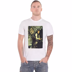 Star Wars T Shirt Chewbacca & Han Stare new Official Mens White - S, White