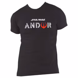 Star Wars T Shirt Andor Logo new Official Mens Black - M, Black
