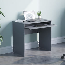 Huby Computer Desk Keyboard Shelf Simple Minimal - Grey
