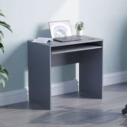 Huby Computer Desk Keyboard Shelf Simple Minimal - Grey