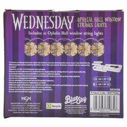 WEDNESDAY Ophelia Window String Light